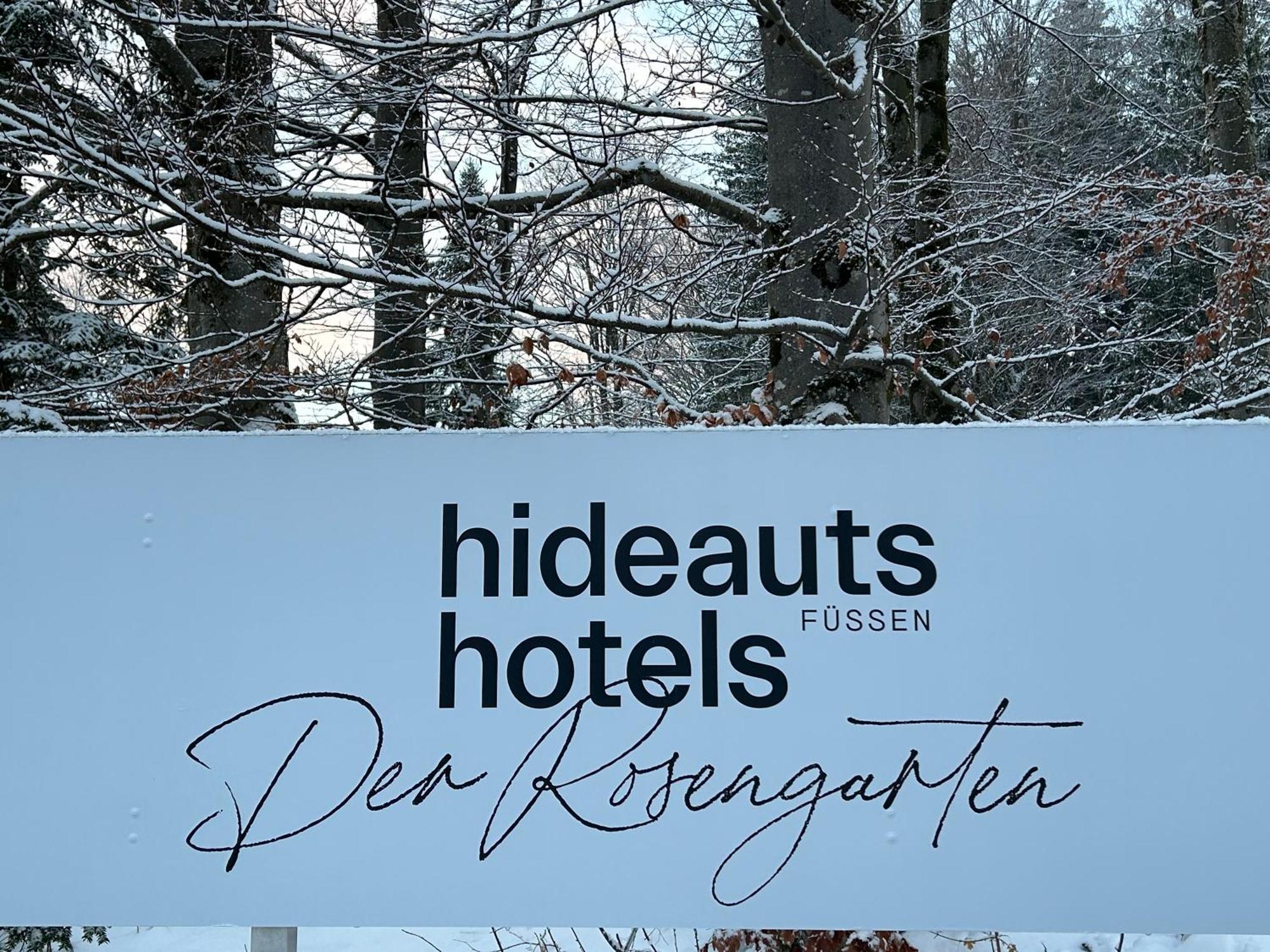 Hideauts Hotels Der Rosengarten Füssen Exterior foto